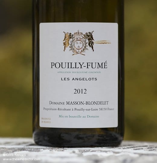 Domaine Masson-Blondelet Pouilly-Fumé Les Angelots 2012 Domaine Masson-Blondelet Pouilly-Fumé Les Angelots 2012