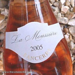 Alphonse Mellot Sancerre Rosé La Moussière 2005