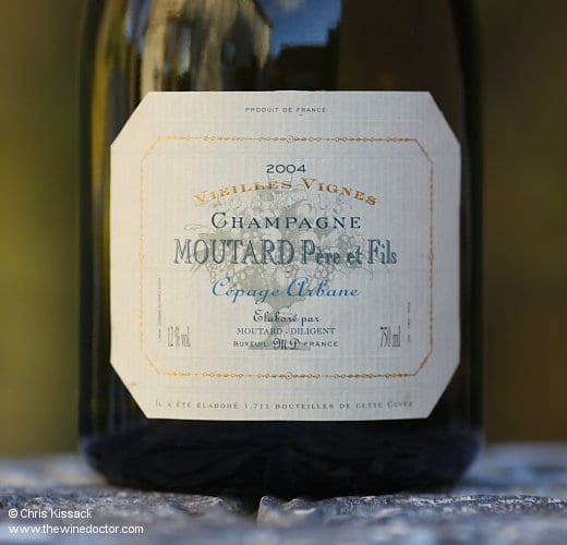 Moutard-Diligent Champagne Cépage Arbane Vieilles Vignes 2004 Moutard-Diligent Champagne Cépage Arbane Vieilles Vignes 2004