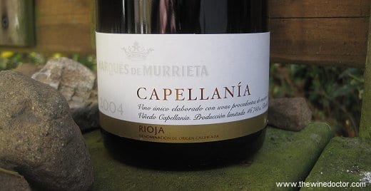 Marqués de Murrieta Rioja Reserva Capellanía Blanco 2004 Marques de Murrieta Rioja Reserva Capellania Blanco 2004
