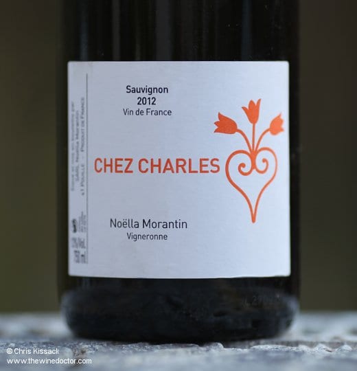 Noëlla Morantin Chez Charles Sauvignon Blanc 2012 Noëlla Morantin Chez Charles Sauvignon Blanc 2012