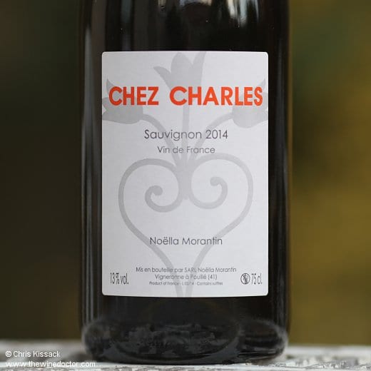 Noëlla Morantin Chez Charles Sauvignon Blanc 2014 Noëlla Morantin Chez Charles Sauvignon Blanc 2014