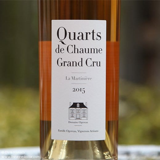 Domaine Ogereau Quarts de Chaume Grand Cru La Martinière 2015 Domaine Ogereau Quarts de Chaume Grand Cru La Martinière 2015