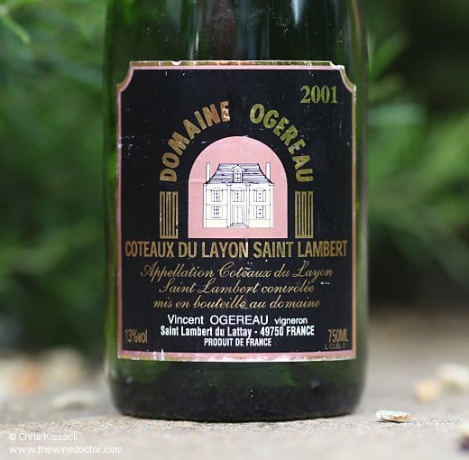 Domaine Ogereau Coteaux du Layon Saint Lambert 2001 Domaine Ogereau Coteaux du Layon Saint Lambert 2001