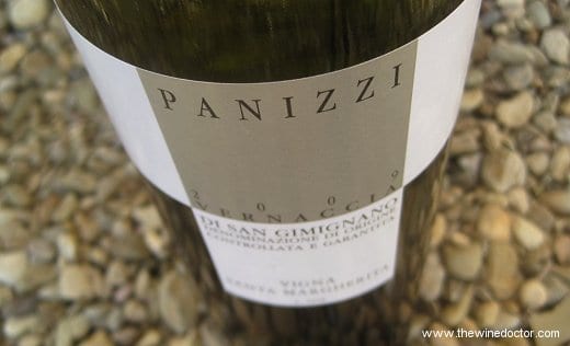 Panizzi Vernaccia di San Gimignano Santa Margherita 2009 Panizzi Vernaccia di San Gimignano Santa Margherita 2009