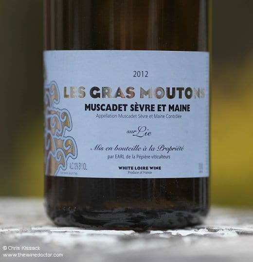 Domaine de la Pépière Muscadet Sèvre et Maine sur lie Les Gras Moutons 2012 Domaine de la Pépière Muscadet Sèvre et Maine sur lie Les Gras Moutons 2012