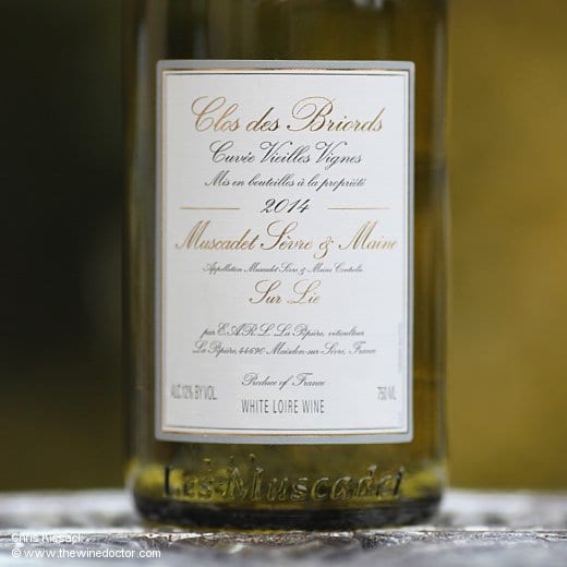 Domaine de la Pépière Muscadet Sèvre et Maine sur lie Clos des Briords 2014 Domaine de la Pépière Muscadet Sèvre et Maine sur lie Clos des Briords 2014