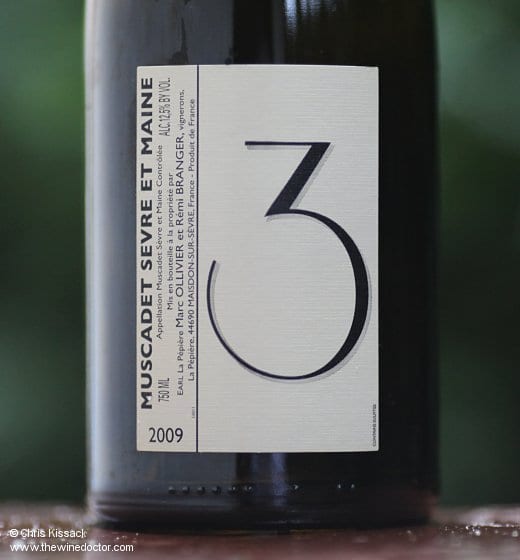 Domaine de la Pépière Muscadet Sèvre et Maine Trois 2009 Domaine de la Pépière Muscadet Sèvre et Maine Trois 2009