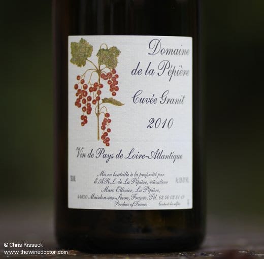 Domaine de la Pépière Cuvée Granit (VdP de Loire-Atlantique) 2010 Domaine de la Pépière Cuvée Granit (VdP de Loire-Atlantique) 2010