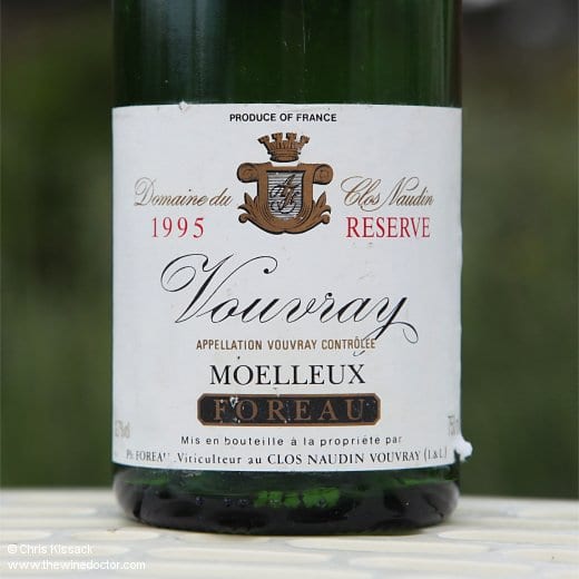 Domaine du Clos Naudin Vouvray Moelleux Réserve 1995 Domaine du Clos Naudin Vouvray Moelleux Réserve 1995