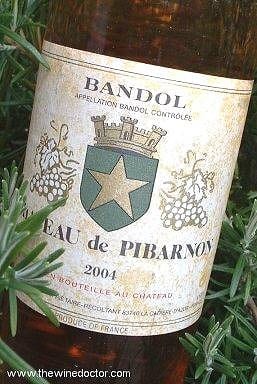 Chateau de Pibarnon Bandol Rosé 2004