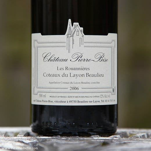 Château Pierre-Bise Coteaux du Layon Beaulieu Les Rouannières 2006 Château Pierre-Bise Coteaux du Layon Beaulieu Les Rouannières 2006