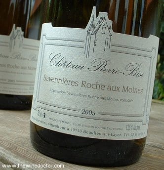 Château Pierre-Bise Savennières Roche-aux-Moines 2005 Château Pierre-Bise Savennières Roche-aux-Moines 2005