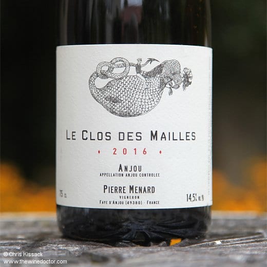 Pierre Ménard Anjou Le Clos des Mailles 2016 Pierre Ménard Anjou Le Clos des Mailles 2016