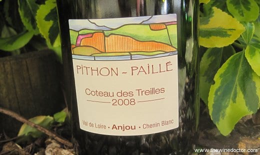 Pithon-Paillé Anjou Blanc Coteau des Treilles 2008 Pithon-Paille Anjou Blanc Coteau des Treilles 2008
