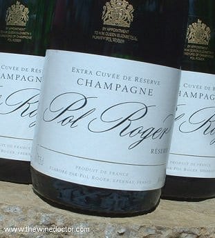 Pol Roger Extra Cuvée de Réserve NV Pol Roger Extra Cuvee de Reserve NV, Brut Vintage NV, White Foil NV