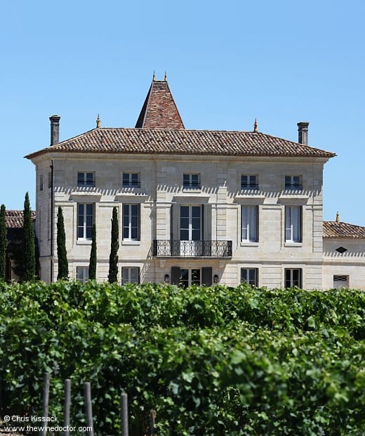 Providence, the château and vines, July 2012 Providence