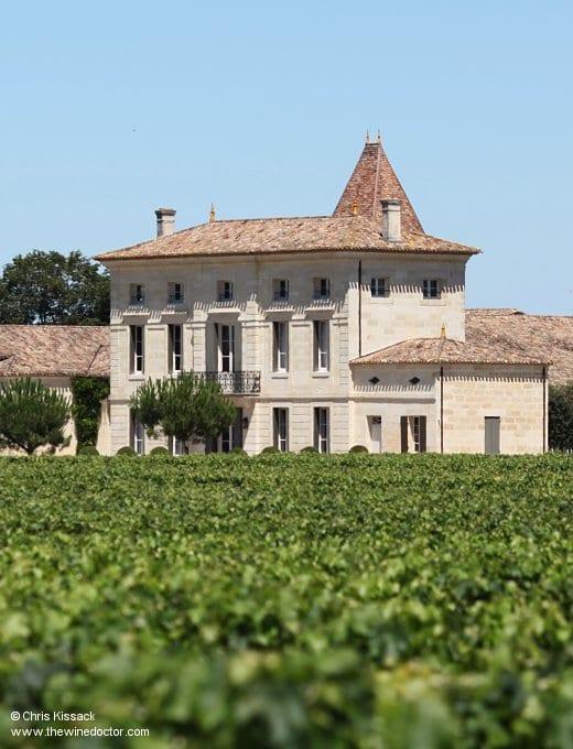 Providence, the château and vines, July 2012 Providence