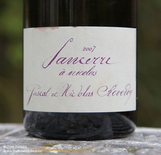 Pascal et Nicolas Reverdy Sancerre Rouge à Nicolas 2007 Pascal et Nicolas Reverdy Sancerre Rouge à Nicolas 2007