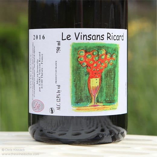 Domaine Ricard Le Vinsans Ricard 2016 Domaine Ricard Le Vinsans Ricard 2016