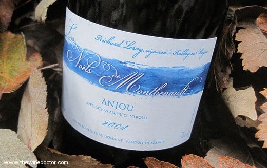 Richard Leroy Anjou Blanc Les Noëls de Montbenault 2004 Richard Leroy Anjou Blanc Les Noëls de Montbenault 2004