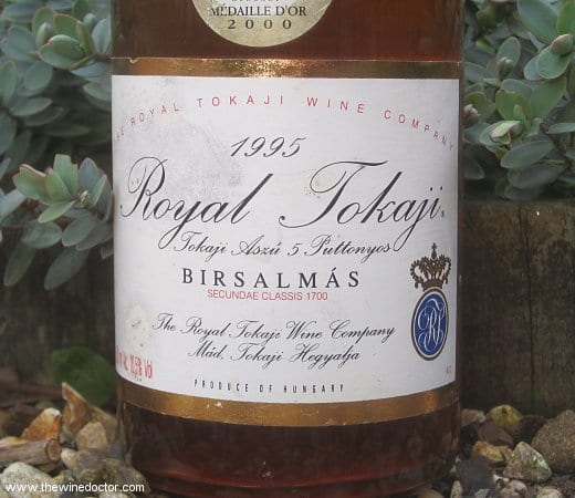 Royal Tokaji Wine Company Tokaji Aszú 5 Puttonyos Birsalmás 1995 Royal Tokaji Wine Company Tokaji Aszu 5 Puttonyos Birsalmas 1995