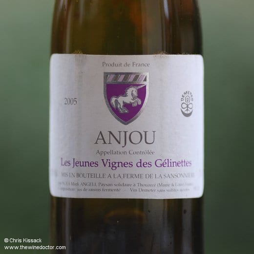 La Ferme de la Sansonnière Anjou Rouge Les Jeunes Vignes de Gélinettes 2005 Loire 2005