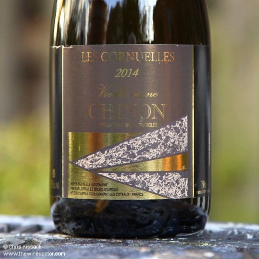 Serge et Bruno Sourdais Chinon Les Cornuelles 2014 Serge et Bruno Sourdais Chinon Les Cornuelles 2014