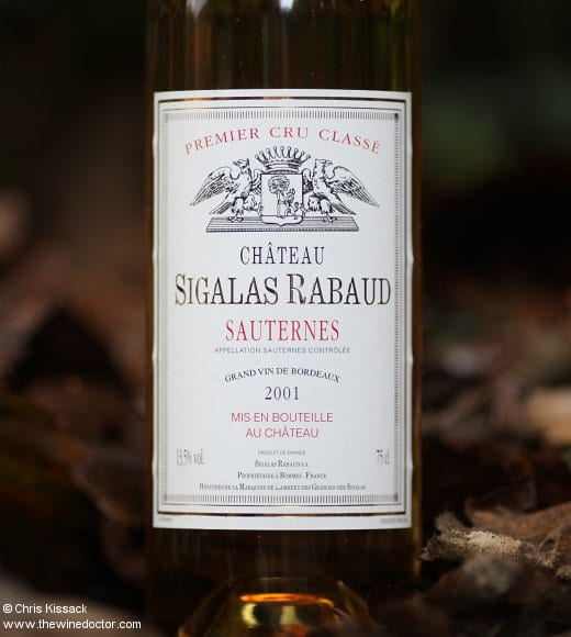 Château Sigalas-Rabaud 2001 Château Sigalas-Rabaud 2001