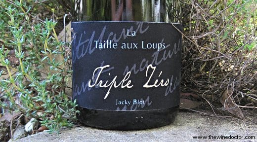 La Taille aux Loups Montlouis-sur-Loire Pétillant Triple Zero NV La Taille aux Loups Montlouis-sur-Loire Petillant Triple Zero NV