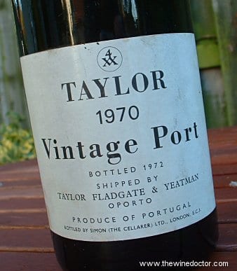 Taylor's Vintge Port 1970 Taylor's Vintge Port 1970