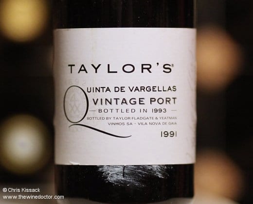 Taylor's Quinta de Vargellas Vintage Port 1991 Taylor's Quinta de Vargellas Vintage Port 1991