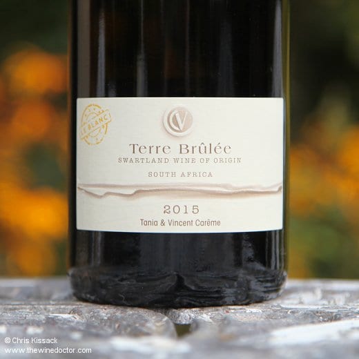 Terre Brûlée Chenin Blanc 2015 Terre Brûlée Chenin Blanc 2015