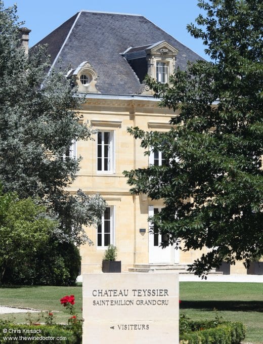 Château Teyssier, July 2012 Jonathan Maltus and Château Teyssier