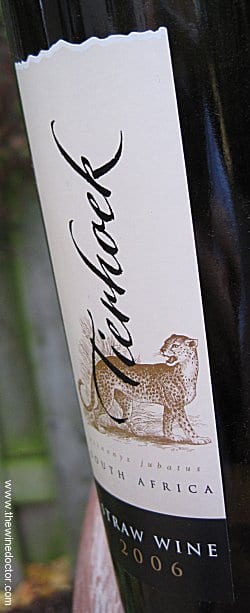 Tierhoek Straw Wine 2006