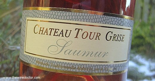 Château Tour Grise Saumur Rosé Brut 1999 Chateau Tour Grise Saumur Rosé Brut 1999