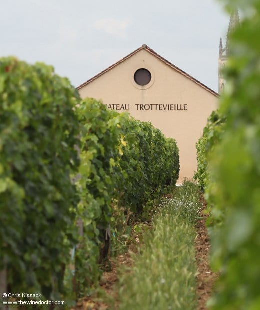Château Trotte Vieille, one of those that lost out to hail in the 2009 vintage, pictured July 2012 Bordeaux 2009