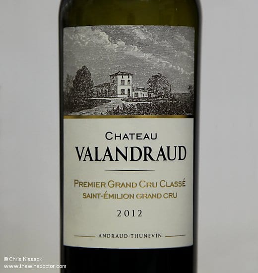 Château Valandraud, now Premier Grand Cru Classé, pictured at the primeurs, April 2013 Château Valandraud