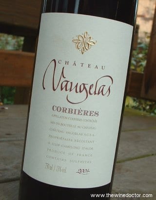 Château Vaugelas Corbières 'V' 2004 Chateau Vaugelas Corbières 'V' 2004