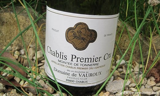 Domaine de Vauroux Chablis Premier Cru Montée de Tonnerre 2001 Domaine de Vauroux Chablis Premier Cru Montée de Tonnerre 2001