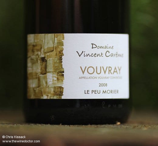 Vincent Carême Vouvray Le Peu Morier 2008 Vincent Carême Vouvray Le Peu Morier 2008