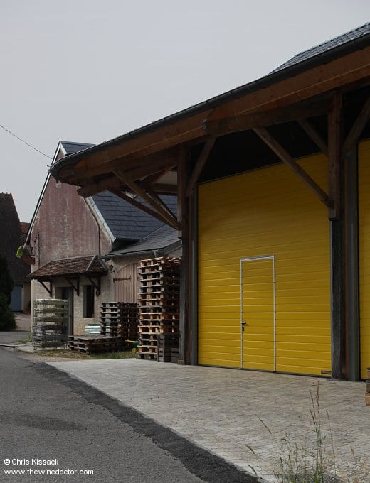 The new Vincent Gaudry cellars, Grand Chambre, June 2015 Vincent Gaudry