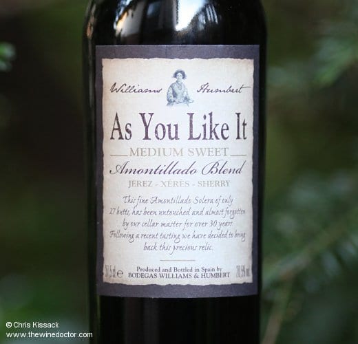 Williams & Humbert Amontillado 'As You Like It' Williams & Humbert Amontillado 'As You Like It'