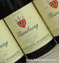 Zind Humbrecht bottles Zind Humbrecht bottles