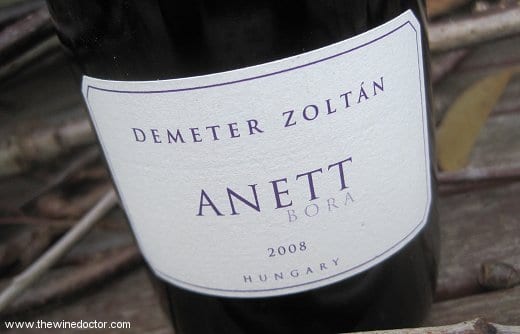 Zoltán Demeter Tokaji Sárga Muskotály Anett 2008