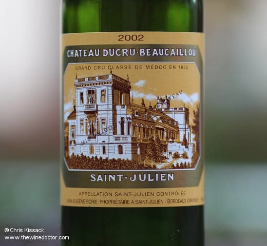 The 2002 vintage: Ducru-Beaucaillou Ten Years On: 2002