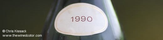 Domaine des Aubuisières, 1990 labels Twenty-Five Years On: The 1990 Vintage