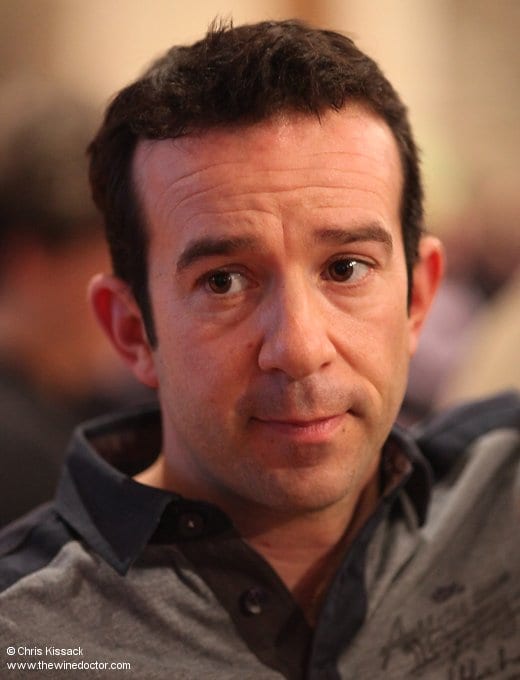 Matthieu Baudry, of Domaine Bernard Baudry, February 2014 Loire 2014