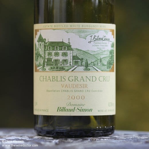 Billaud-Simon Chablis Grand Cru Vaudésir 2000 Fifteen Years On: The 2000 Vintage