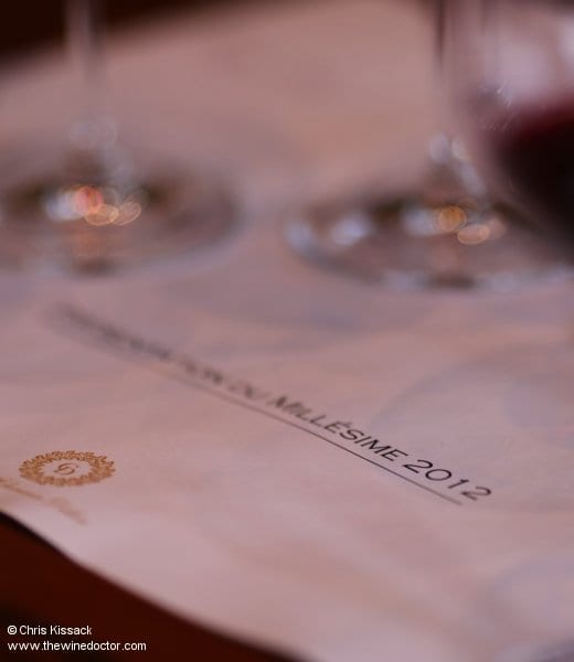 Tasting the 2012s from Haut-Brion and La Mission Haut-Brion, April 2013 Bordeaux 2012